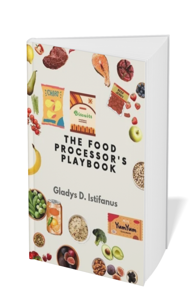 Cover of “The Food Processor’s Playbook” e-book – Complete guide to scaling food processing businesses.