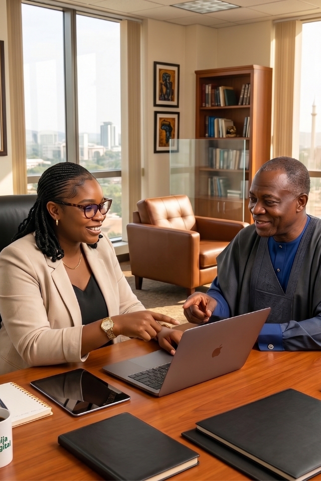 Professional business coach Gladys Dalung helping entrepreneurs grow through strategic coaching and digital business solutions.