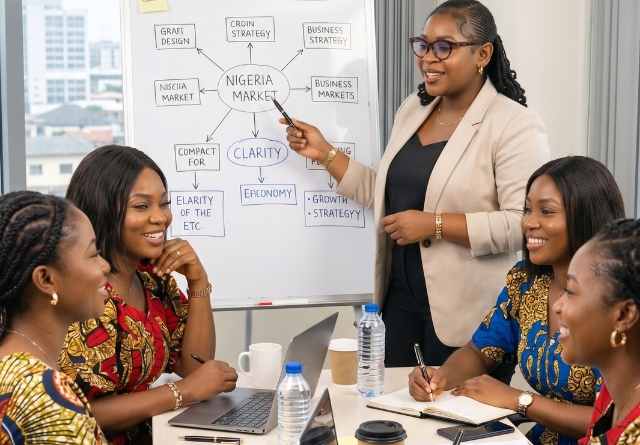 Professional business coach Gladys Dalung helping entrepreneurs grow through strategic coaching and digital business solutions.